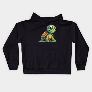 The newest addition to our family, our little turtle kid Kids Hoodie